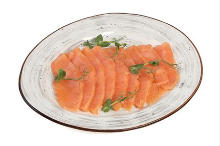 Лосось холодного копчения