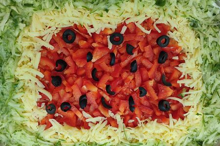 Салат Арбуз