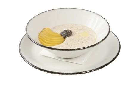 Каша овсяная на кокосовом молоке