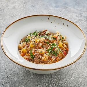 Тяхан с говядиной