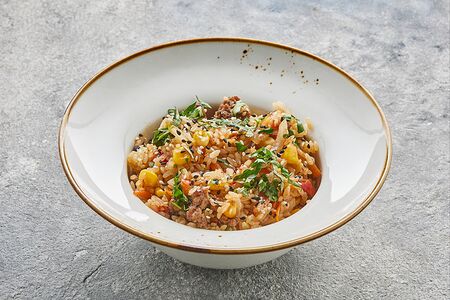 Тяхан с говядиной