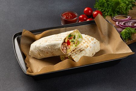 Шаверма на углях