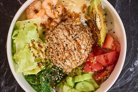 С креветкой