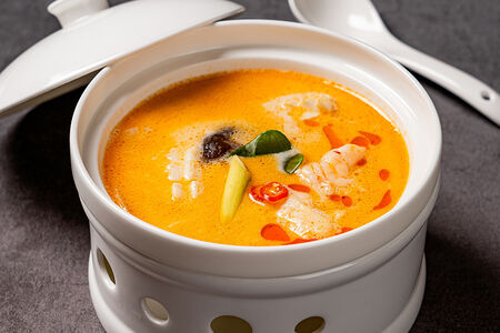 Суп Том ям с морепродуктами