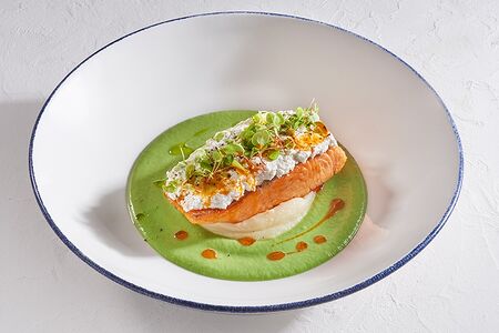 Сальмоне, рикотта э брокколи