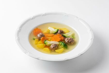 Суп с тефтельками