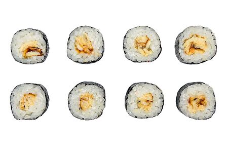 Маки с угрем