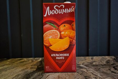 Сок Любимый Апельсиновое манго