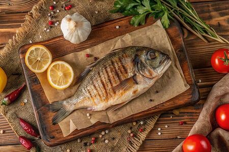 Дорадо гриль