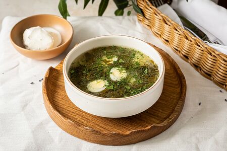 Холодный щавелевый суп