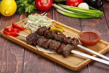 Шашлык из говядины (мякоть)