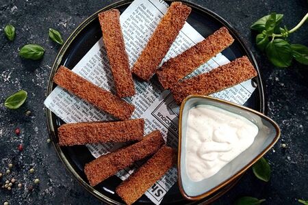 Гренки чесночные