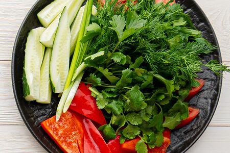 Овощи с грядки