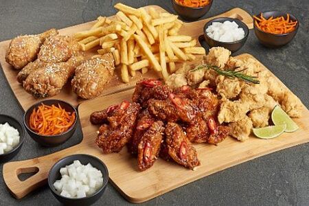 № 8. Крылья, ножки и филе. Комбо для восьмерых большое