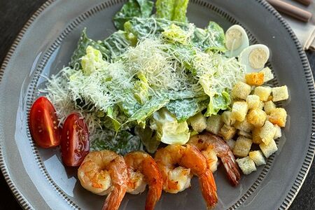 Цезарь с креветкой