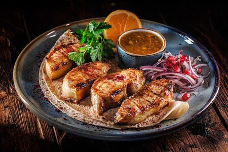 Стейк из стерляди