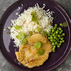 Куриная отбивная с медовым маслом