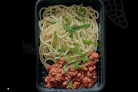 Спагетти Болоньезе с говяжьей мякотью