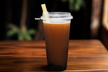 Бабл ти с кофе и желе