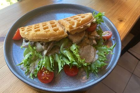 Бельгийские вафли Жюльен