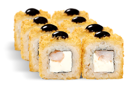 Ролл Филадельфия Темпура с креветками (панко)