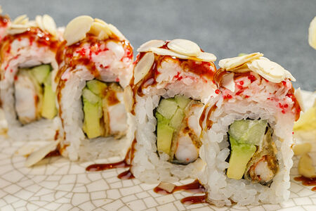 Ролл с крабом