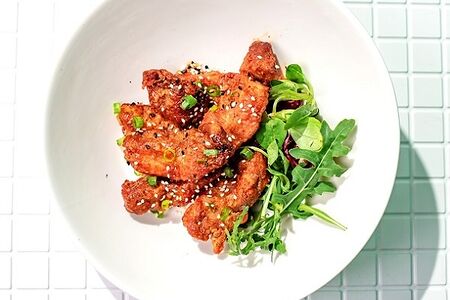 Свинина темпура Чили