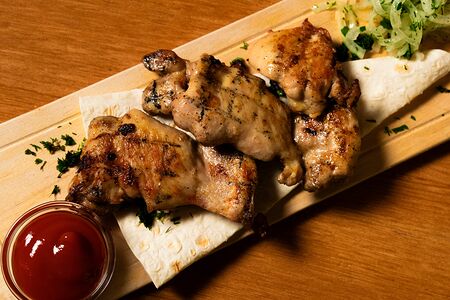 Шашлык из куриного бедра