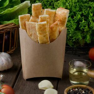 Хрустини с чесноком