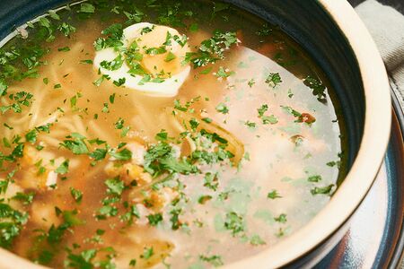 Суп-лапша с курицей