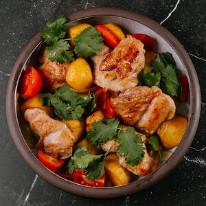 Оджахури по-мегрельски с цыпленком