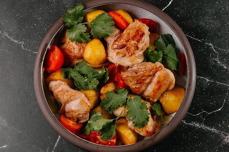 Оджахури по-мегрельски с цыпленком