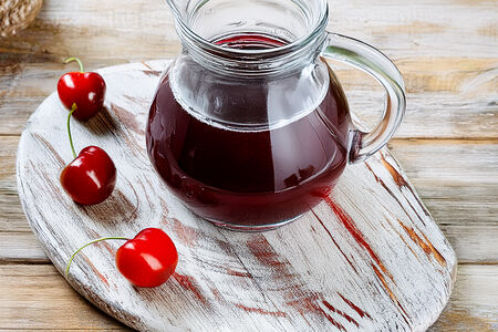 Компот из вишни домашний