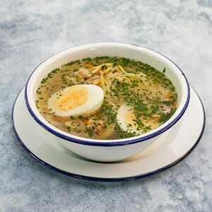 Домашний куриный суп