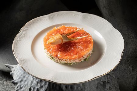 Салат из камчатского краба