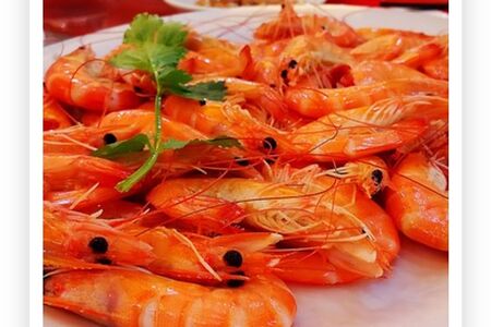 Креветки отварные