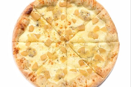 Пицца с грушей и голубым сыром