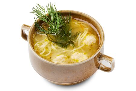 Лапша с фрикадельками