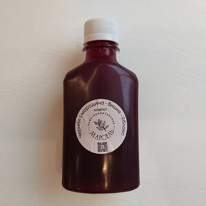 Компот черная смородина-яблоко-вишня 