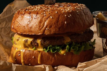 Бургер с курицей