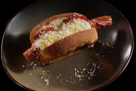 Хот-Дог с трюфельным айоли