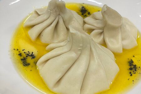 Хинкали с картофелем