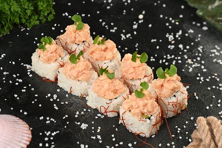 Тартар с гребешком