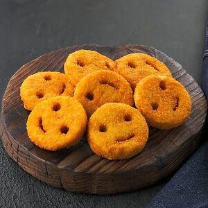 Картофельные смайлики