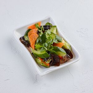 Салат с битыми огурцами