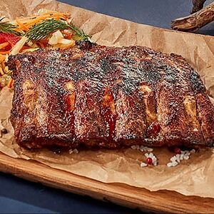 Шашлык из свиных деликатесных рёбер