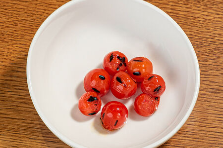 Печёные томаты черри 