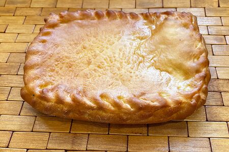 Пирог с капустой и грибами