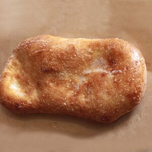 Лепёшка с чесноком