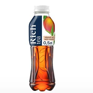 Черный чай Rich с персиком
